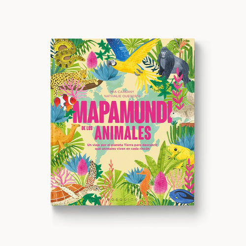 Mapamundi de los animales