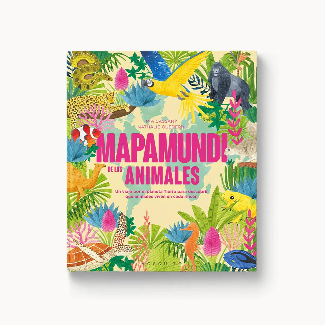 Mapamundi de los animales