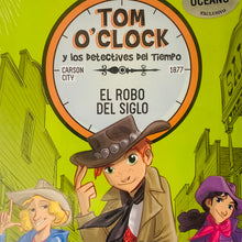 Cargar imagen en el visor de la galería, Tom O&#39;Clock y los detectives del tiempo 3 El robo del siglo