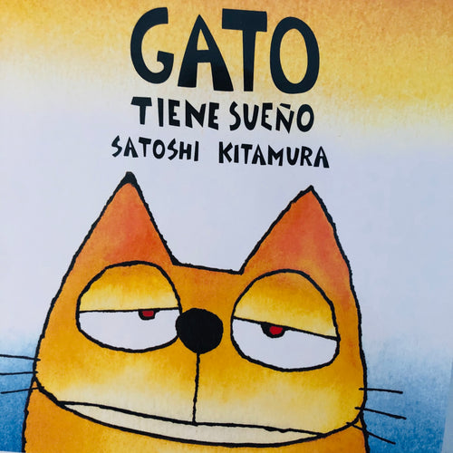 Gato tiene sueño
